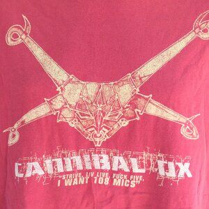 Vintage 2001 CANNIBAL OX The Cold Vein T Shirt XL El-P Def Jux With Hanes Tag